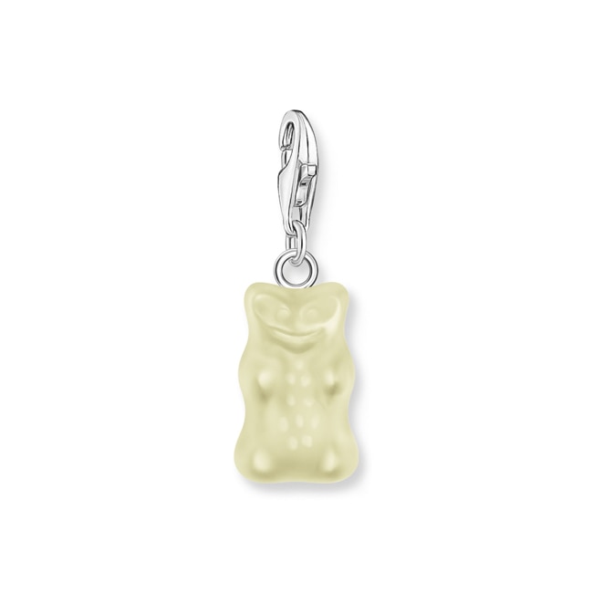 Thomas Sabo x HARIBO Charm-Goldbären-Anhänger in Weiss Silber Thomas Sabo x HARIBO Charm-Goldbären-Anhänger in Weiss Silber - 2187-017-14