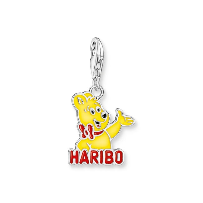 Thomas Sabo x HARIBO Charm-Goldbären-Anhänger Silber geschwärzt Thomas Sabo x HARIBO Charm-Goldbären-Anhänger Silber geschwärzt - 2180-664-7