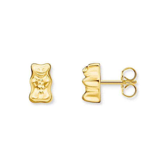 Thomas Sabo x HARIBO Ohrstecker Goldbär vergoldet - H2329-413-39