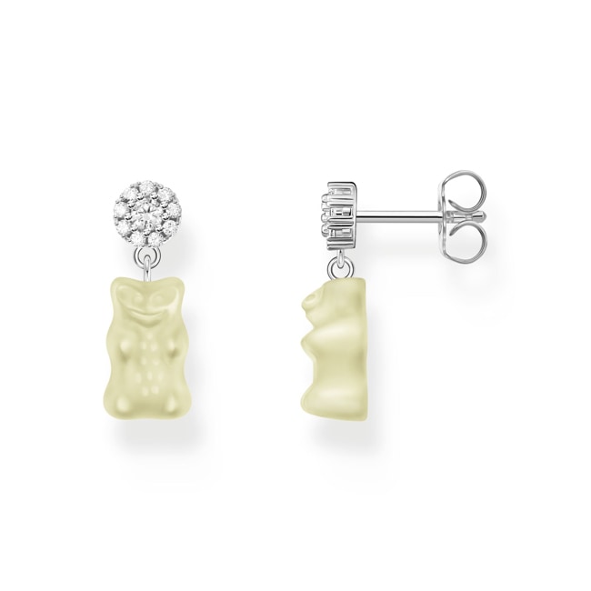 Thomas Sabo x HARIBO Silver ear studs with white Goldbears Thomas Sabo x HARIBO Silver ear studs with white Goldbears - H2330-052-14