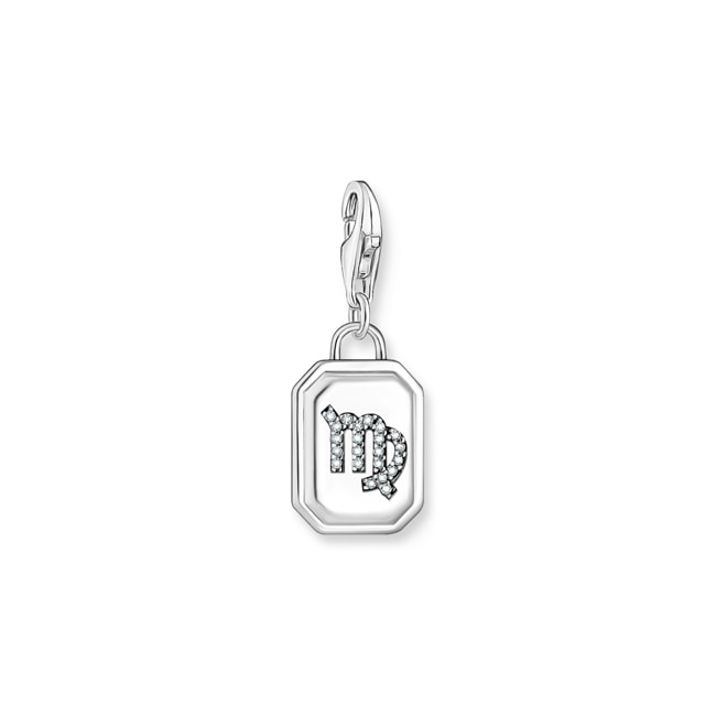 Thomas Sabo Zodiac Charms Silver charm pendant zodiac sign Virgo with zirconia - 2149-643-21