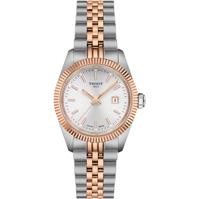 Tissot Ballade 30mm Bicolor / Silbrig - T156.010.22.031.01