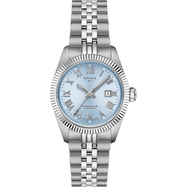Tissot Ballade Powermatic 48 COSC 30mm Ice Blue - T156.208.11.353.00
