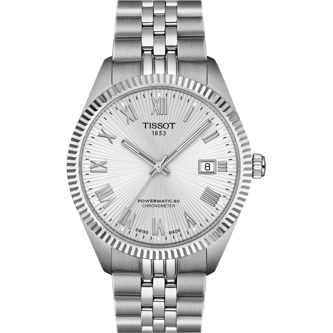 Tissot Ballade Powermatic 80 COSC 39mm Silbrig - T156.408.11.033.00