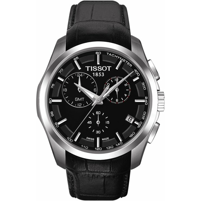 Tissot Couturier Quartz Chronographe GMT Tissot Couturier Quartz Chronographe GMT - T035.439.16.051.00