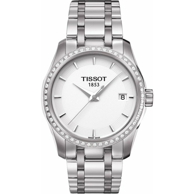 Tissot Couturier Quartz Lady Diamonds - T035.210.61.011.00