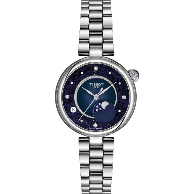 Tissot Desir Moonphase Diamonds Bleu - T152.223.11.496.00