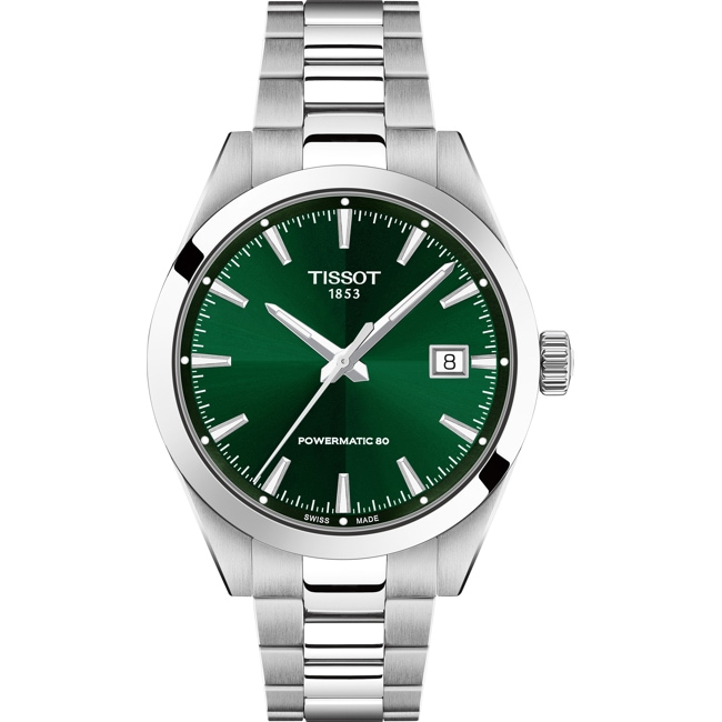 Tissot Gentleman Powermatic 80 38mm Vert - T165.807.11.091.00