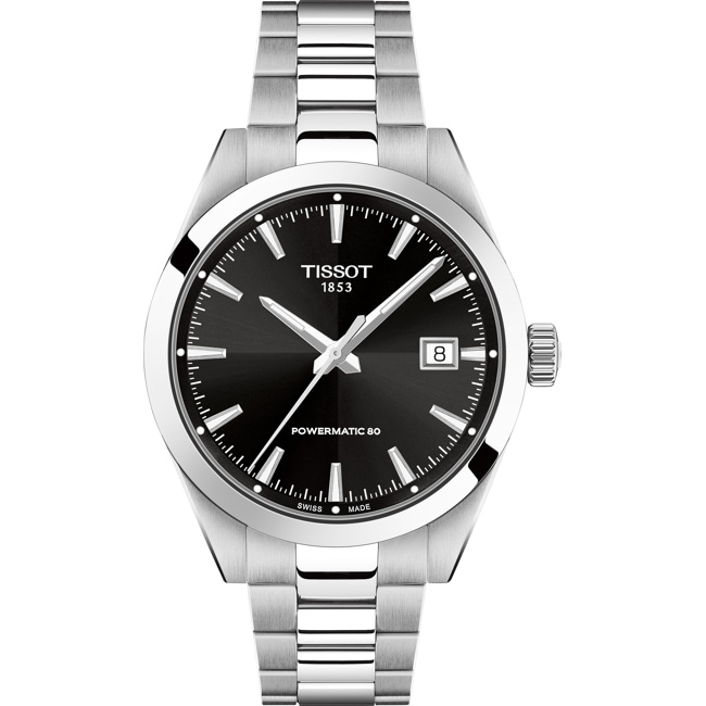 Tissot Gentleman Powermatic 80 38mm Noir - T165.807.11.051.00