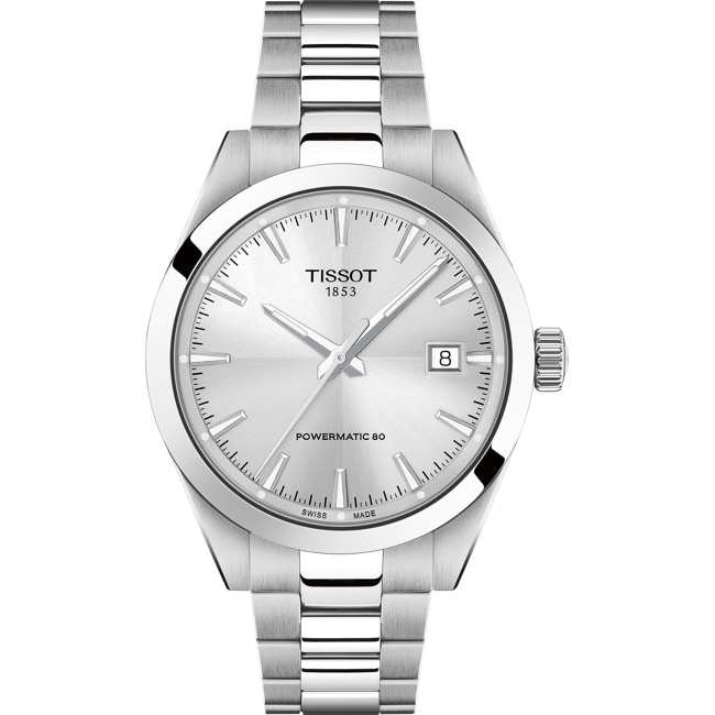 Tissot Gentleman Powermatic 80 38mm Argenté - T165.807.11.031.00