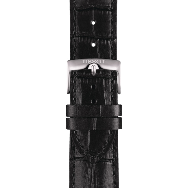 Tissot Lederarmband schwarz 22 mm Tissot Lederarmband schwarz 22 mm - T852.041.653