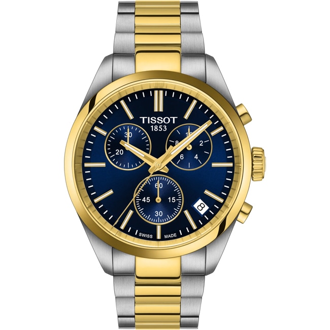 Tissot PR 100 Chronograph 40mm Bicolor - T150.417.22.041.00