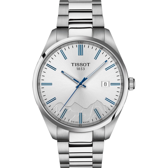 Tissot PR 100 Jungfraubahn Quartz 40mm Silbrig - T150.410.11.031.00