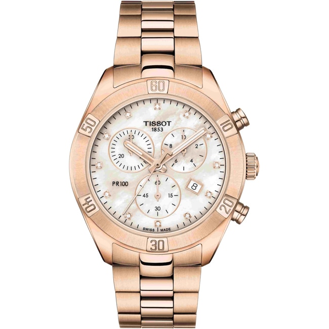 Tissot PR 100 Sport Chic Chronograph Lady - T101.917.33.116.00