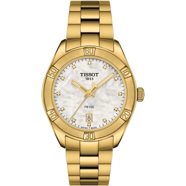 Tissot PR 100 Sport Chic Lady Diamonds - T101.910.33.116.01