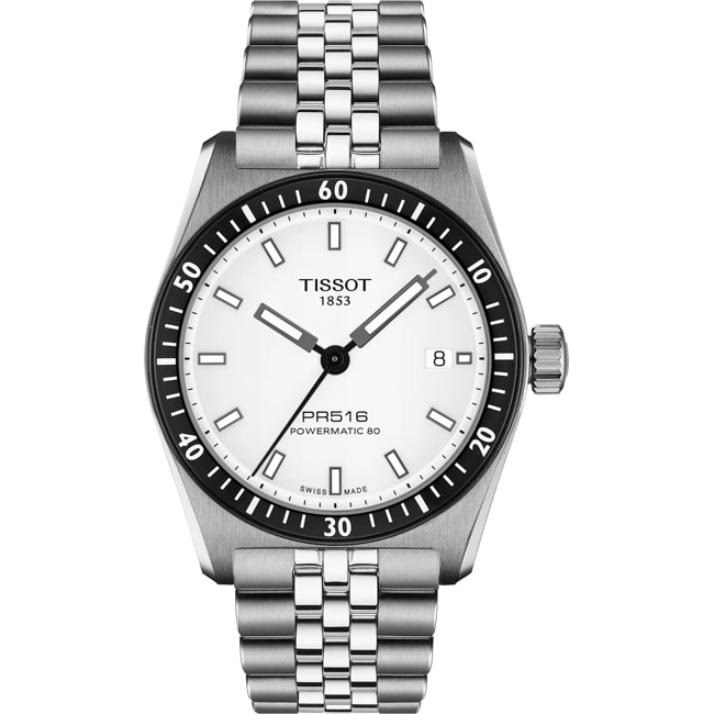 Tissot PR516 Powermatic 80 Weiss - T149.407.11.031.00