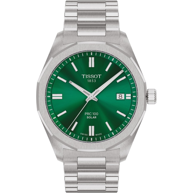 Tissot PRC 100 Solar Quartz 39mm Vert - T151.422.11.091.00