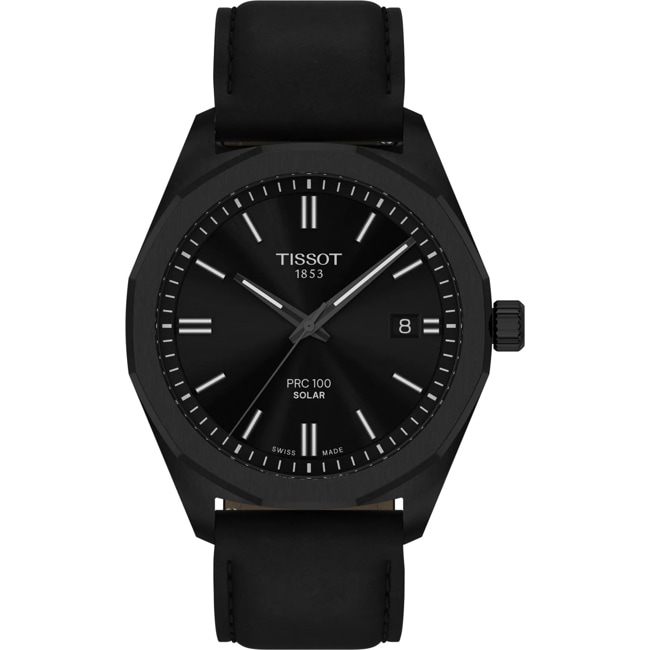 Tissot PRC 100 Solar Quartz 39mm Schwarz Tissot PRC 100 Solar Quartz 39mm Schwarz - T151.422.36.051.00