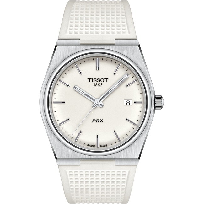 Tissot PRX 40 205 Quartz White rubber Tissot PRX 40 205 Quartz White rubber - T137.410.17.011.00