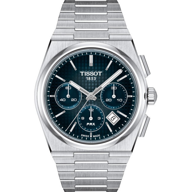 Tissot PRX Automatik Chronograph Blau - T137.427.11.041.01