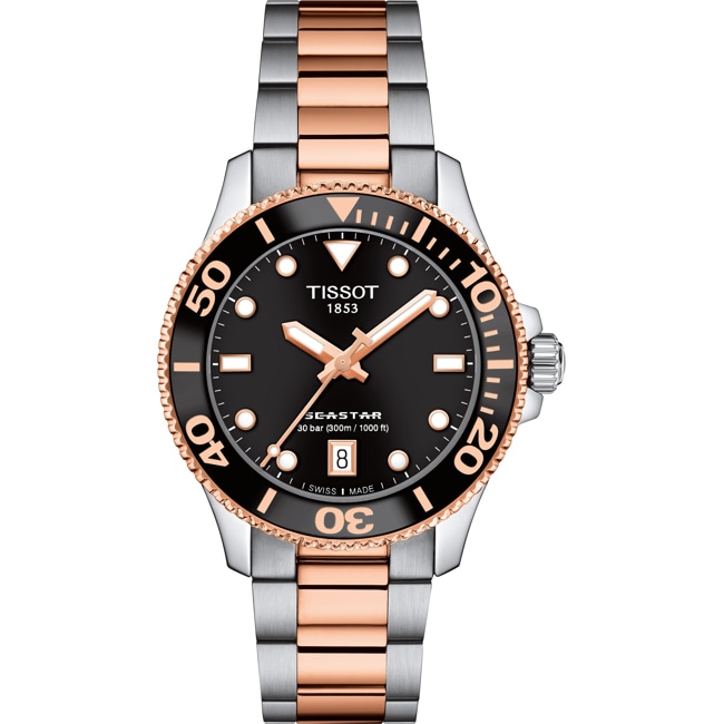 Tissot Seastar 1000 36mm Noir / Bicolore Tissot Seastar 1000 36mm Noir / Bicolore - T120.210.22.051.01