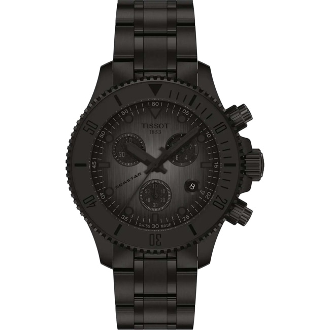 Tissot Seastar 1000 Chronographe 38mm Noir - T120.217.33.061.00