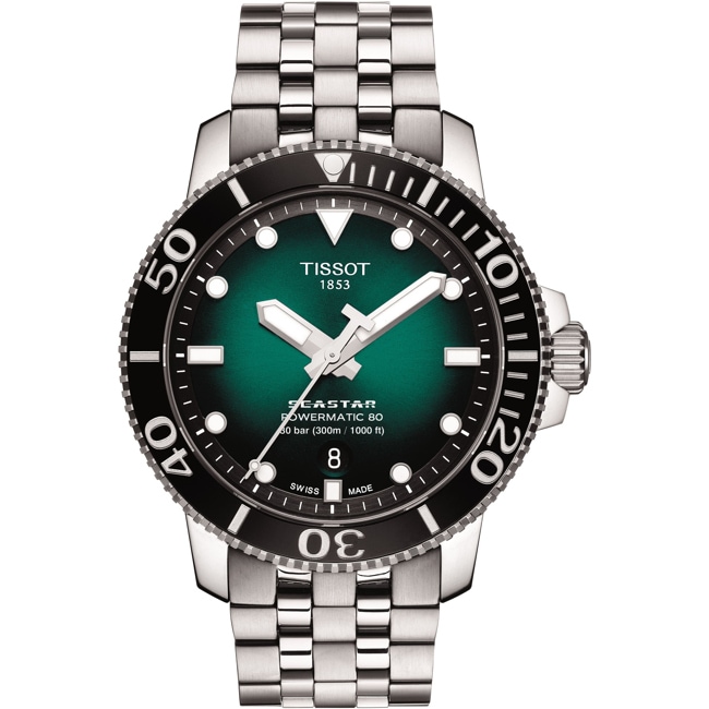 Tissot Seastar 1000 Powermatic 80 Grün - T120.407.11.091.01
