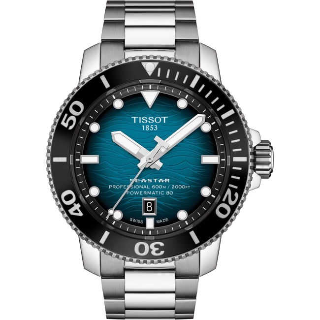 Tissot Seastar 2000 Professional Powermatic 80 Light blue - T120.607.11.041.00