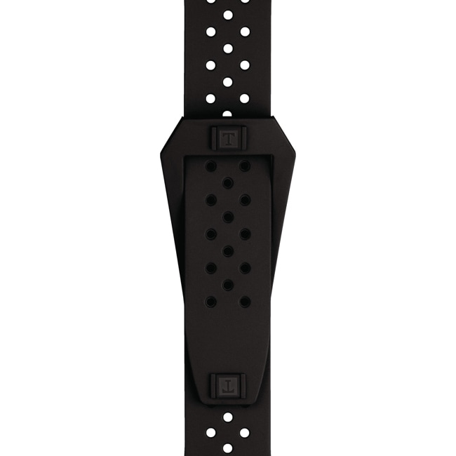 Tissot Sideral Black rubber strap - T852.048.857