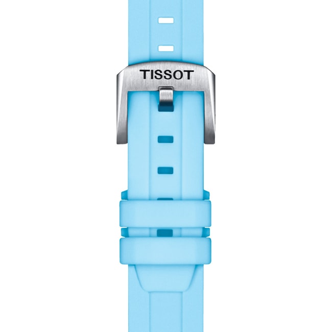Tissot Blue silicone strap 18 mm Tissot Blue silicone strap 18 mm - T852.047.450