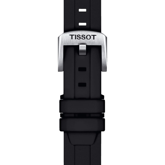 Bracelet Tissot Silicone noir 18 mm - T852.047.455