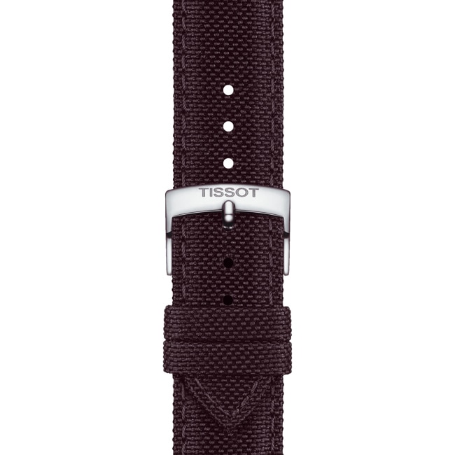 Tissot Textilarmband braun 21 mm Tissot Textilarmband braun 21 mm - T852.048.181