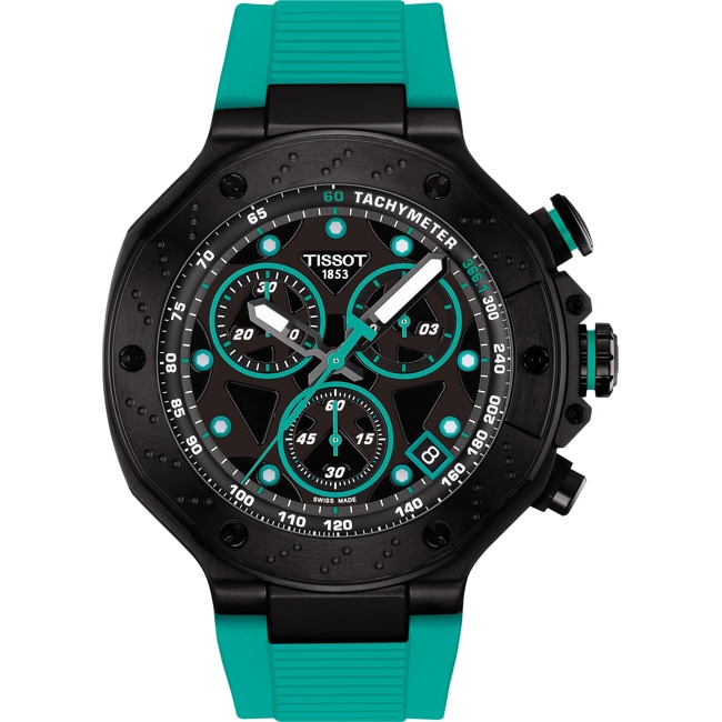 Tissot T-Race Chronograph Black / Sea green Tissot T-Race Chronograph Black / Sea green - T141.417.37.051.01
