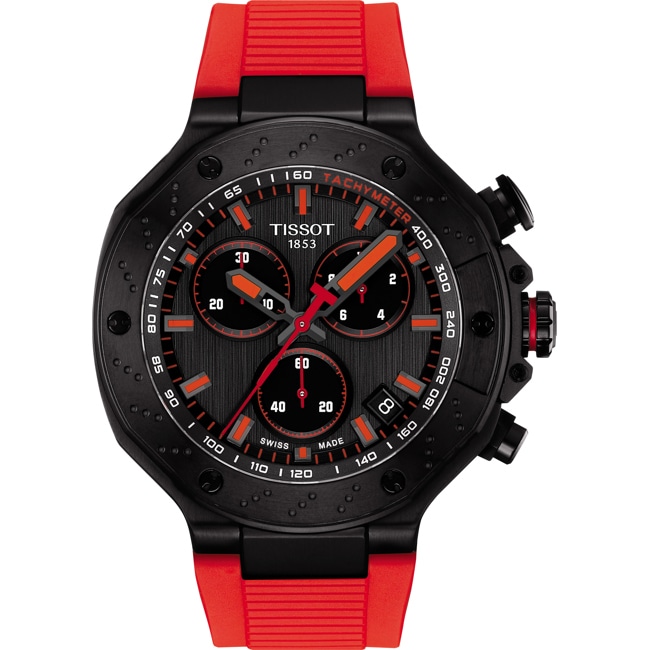 Tissot T-Race Chronographe Noir / Rouge - T141.417.37.061.01