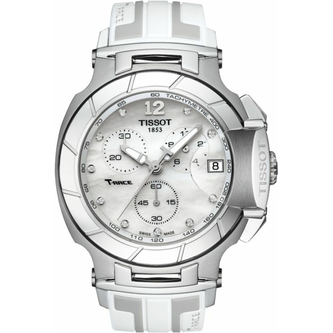 Tissot T-Race Quartz Chronograph Lady Diamonds - T048.417.17.116.00