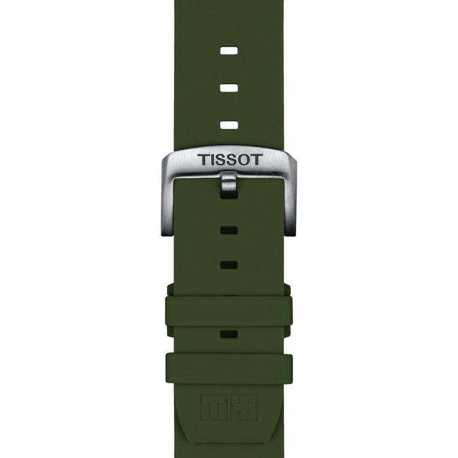 Tissot Silikonarmband khaki 22 mm Tissot Silikonarmband khaki 22 mm - T852.047.177