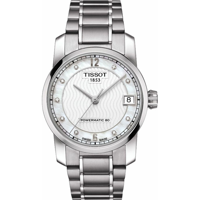 Tissot Titanium Automatic Powermatic 80 Lady Diamonds Tissot Titanium Automatic Powermatic 80 Lady Diamonds - T087.207.44.116.00