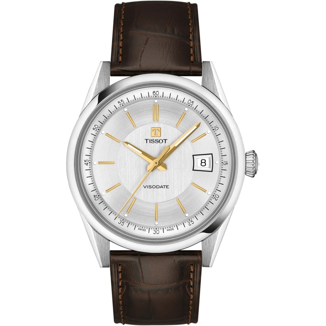 Tissot Visodate Powermatic 80 39mm Silbrig - T157.407.16.031.00