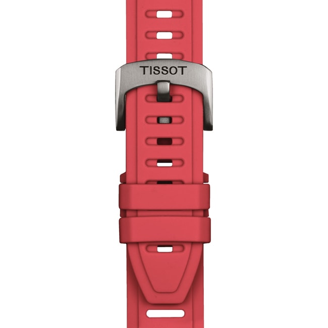 Tissot XS Silikonarmband rot 21 mm Tissot XS Silikonarmband rot 21 mm - T852.049.247