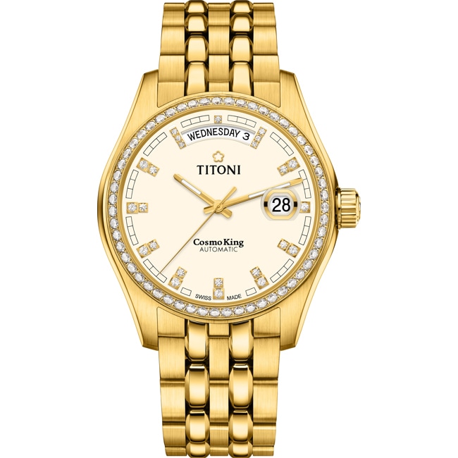 Titoni Cosmo King Automatic Day-Date - 797 G-DB-541
