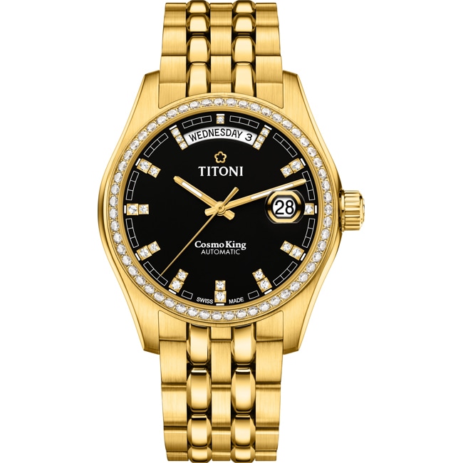Titoni Cosmo King Automatic Day-Date - 797 G-DB-543