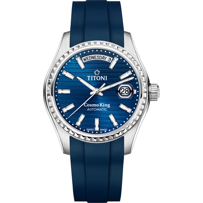 Titoni Cosmo King Automatic Day-Date - 797 S-RBL-696