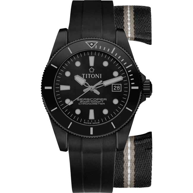 Titoni Seascoper 300 Black Edition - 83300 B-BK-R-716