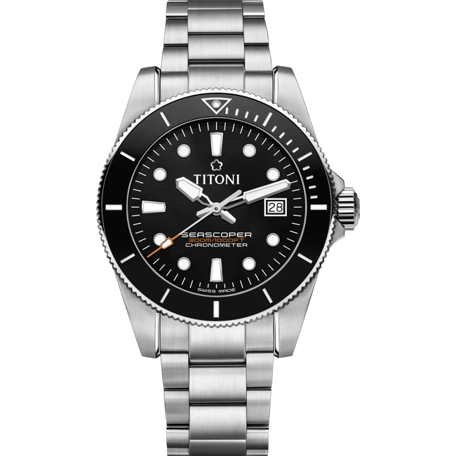 Titoni Seascoper 300 Chronometer 42mm - 83300 S-BK-702