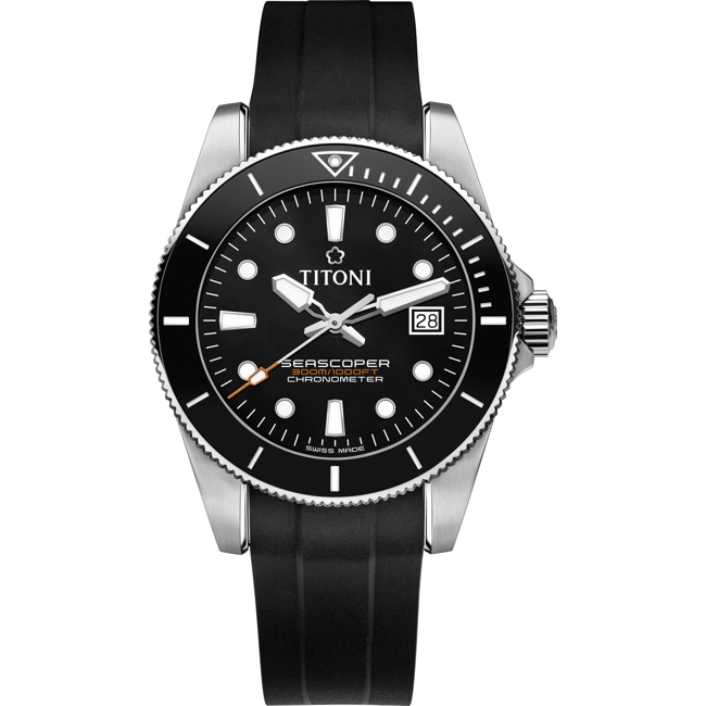 Titoni Seascoper 300 Chronometer 42mm - 83300 S-BK-R-702
