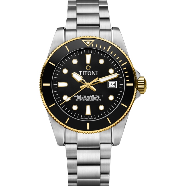 Titoni Seascoper 300 Chronometer 42mm - 83300 SYS-BK-248