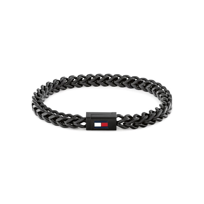 Tommy Hilfiger Bracelet Braided Metal Bracelet Noir - 2790649