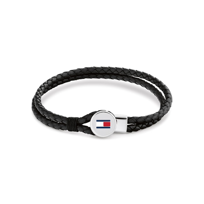 Tommy Hilfiger Armband Bruce Leather Schwarz - 2790654