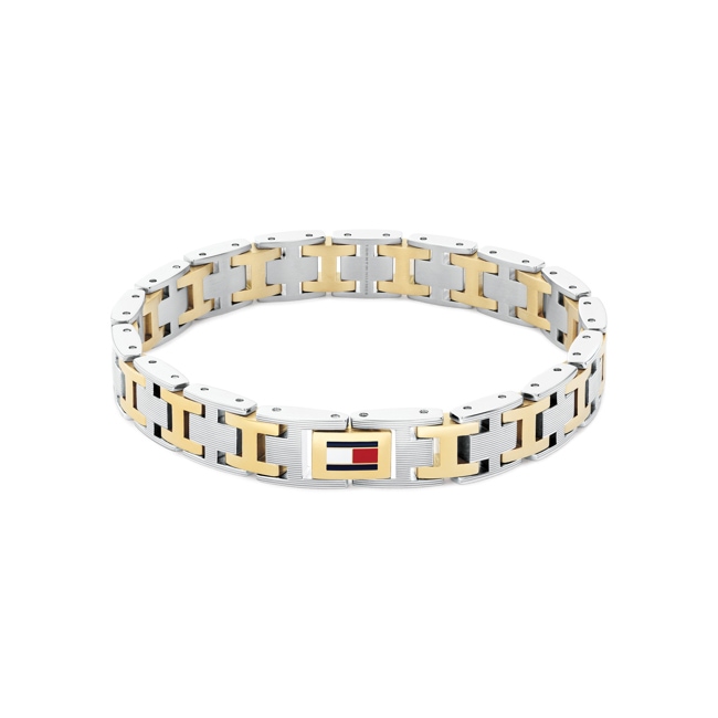 Tommy Hilfiger Bracelet H-Link Argenté / Doré - 2790683