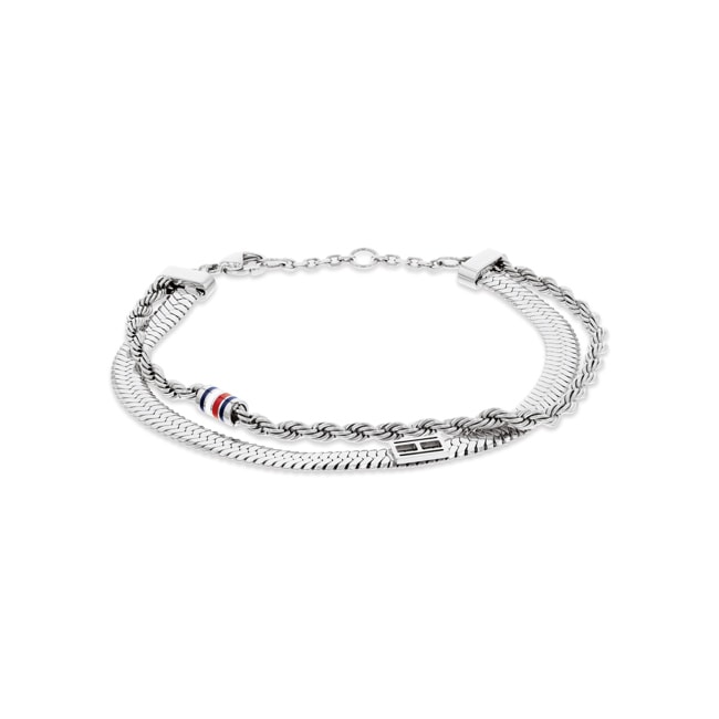 Tommy Hilfiger Bracelet Layered Set Silvery - 2780981